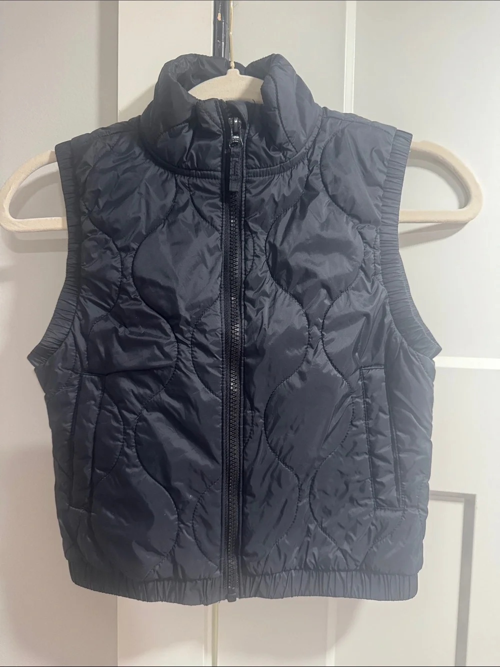 Old Navy Navy Quilted Puffer Vest for Kids